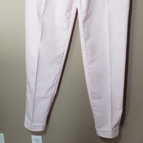 Vintage Lee Womens Pink Striped High Rise Jeans-Size 9 - Picture 3 of 8